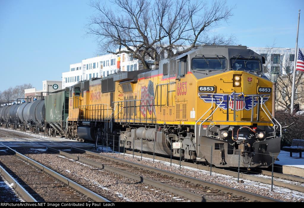 Ethanol loads cruise east through the station